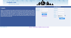 Desktop Screenshot of coolpalz.com